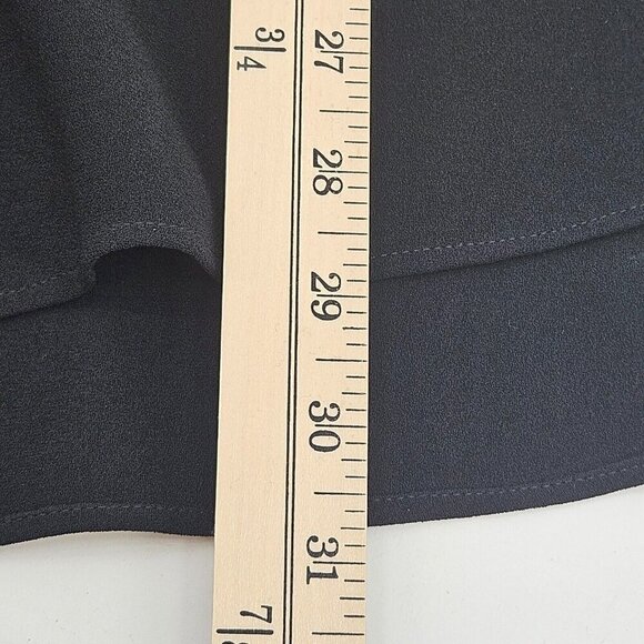 Tibi Hampden Asymmetrical Blouse Top Black Women’s Size 10 NEW Party Evening - Picture 11 of 11